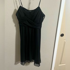 Large Black Dress
